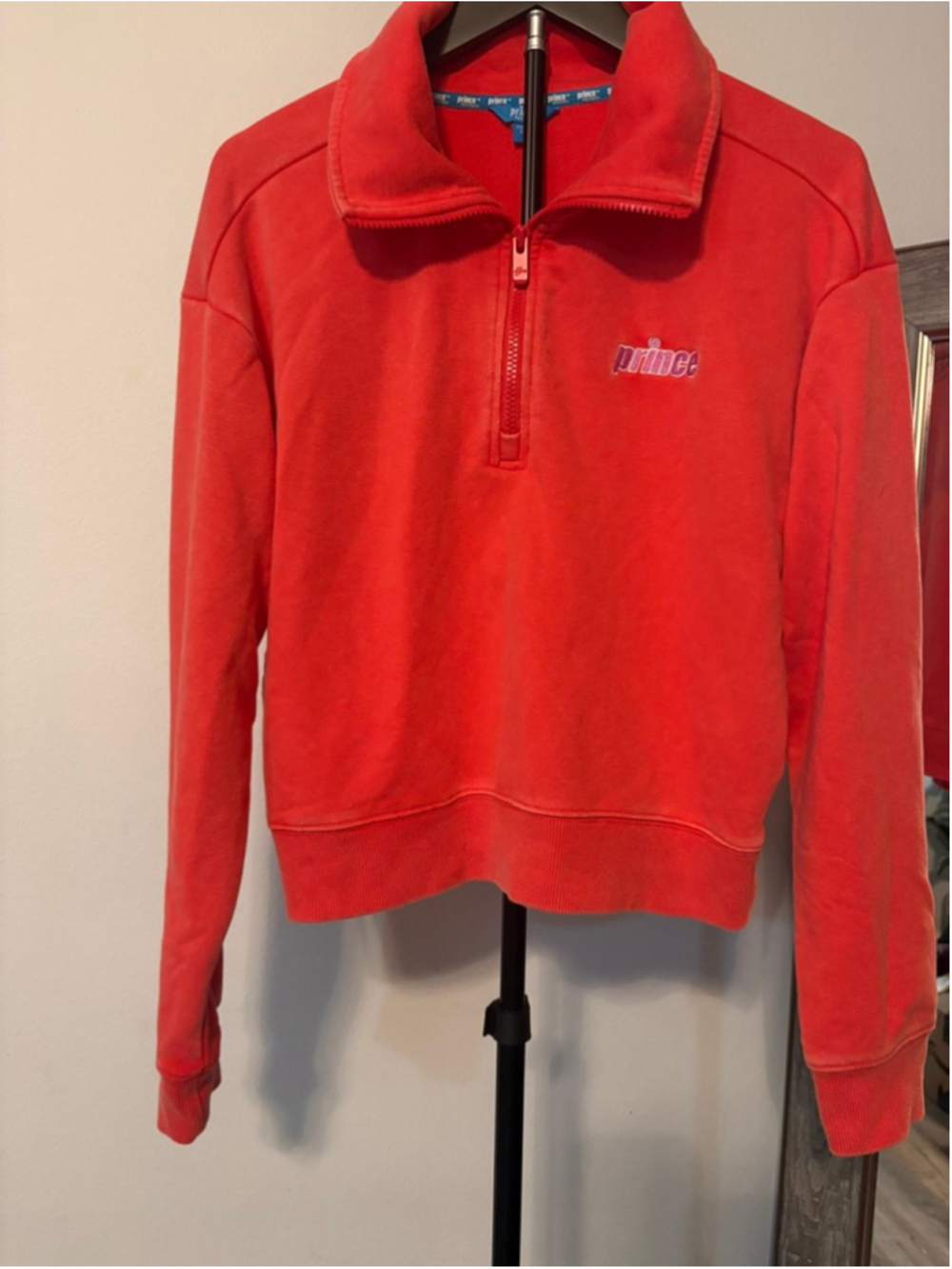 Prince Pickleball x Target French Terry 1/4 Zip Pullover Sweatshirt Size L